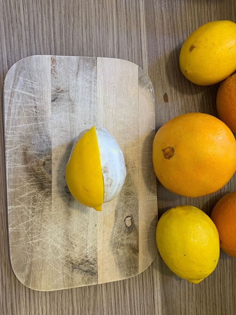 Rezept Orangeat Zubereitung schneiden
